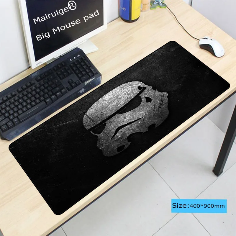 Mairuige 900x400X3 мм Большой HD игровой коврик для мыши с рисунком для геймеров, плееров, моющийся ноутбук, компьютер, коврик для мыши для звездных войн