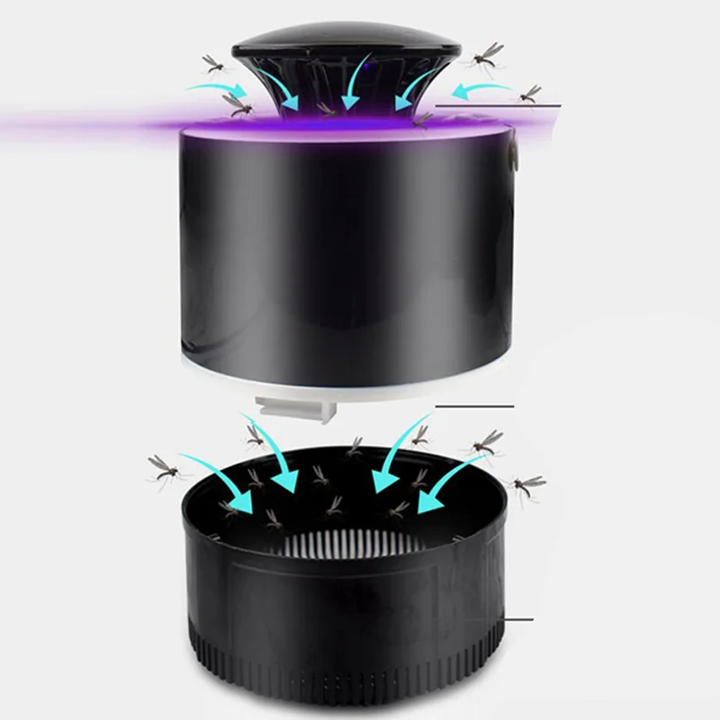 Москитная лампа убийца комаров Электроника USB Анти Ловушка СВЕТОДИОДНЫЙ Ночник