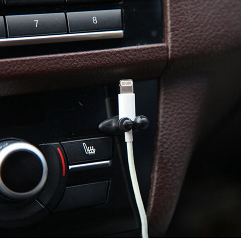 8 шт./компл. приспособление для сматывания кабеля на клейкой основе|Клипсы и