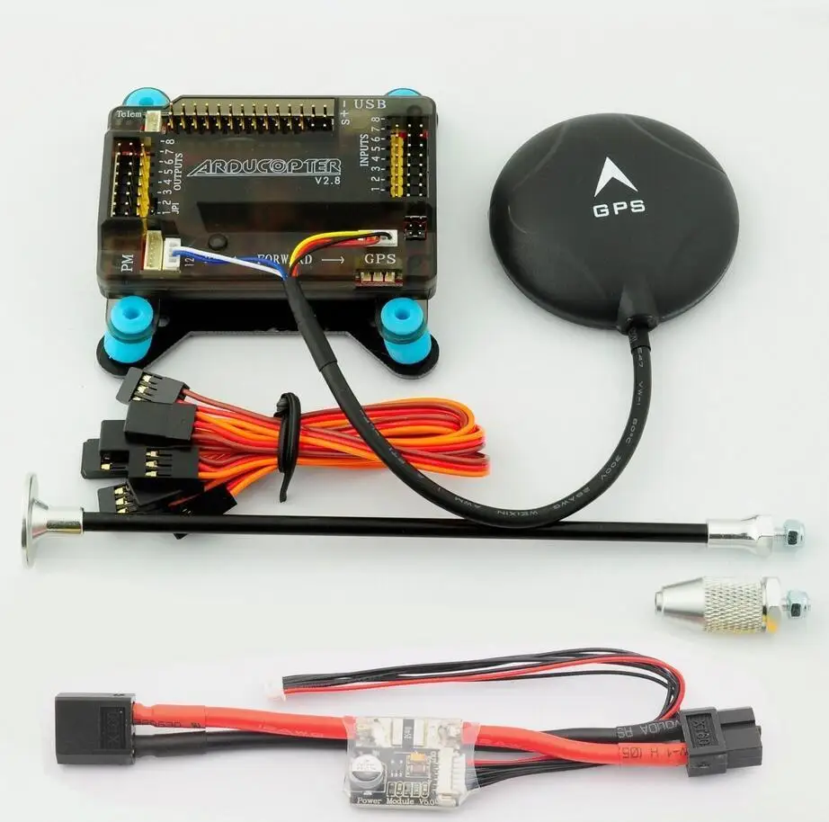Контроллер полета APM 2 8 + NEO 6M GPS 5V 3A модуль питания и поддержка радиоуправляемого