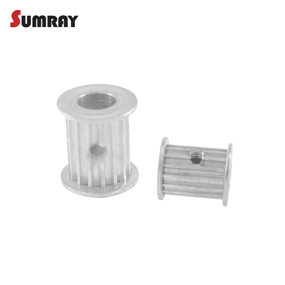SUMRAY 3M 15T шкив ГРМ 4/5/6/6. 35/8 мм мотора Steper 16 Ширина ремня зубчатый для 2 шт 3 Шаг