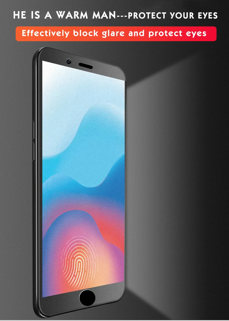 2 шт./лот матовое закаленное стекло для iPhone 6 S Plus протектор экрана для iphone 6plus 6splus IIRROONN матовая защитная пленка