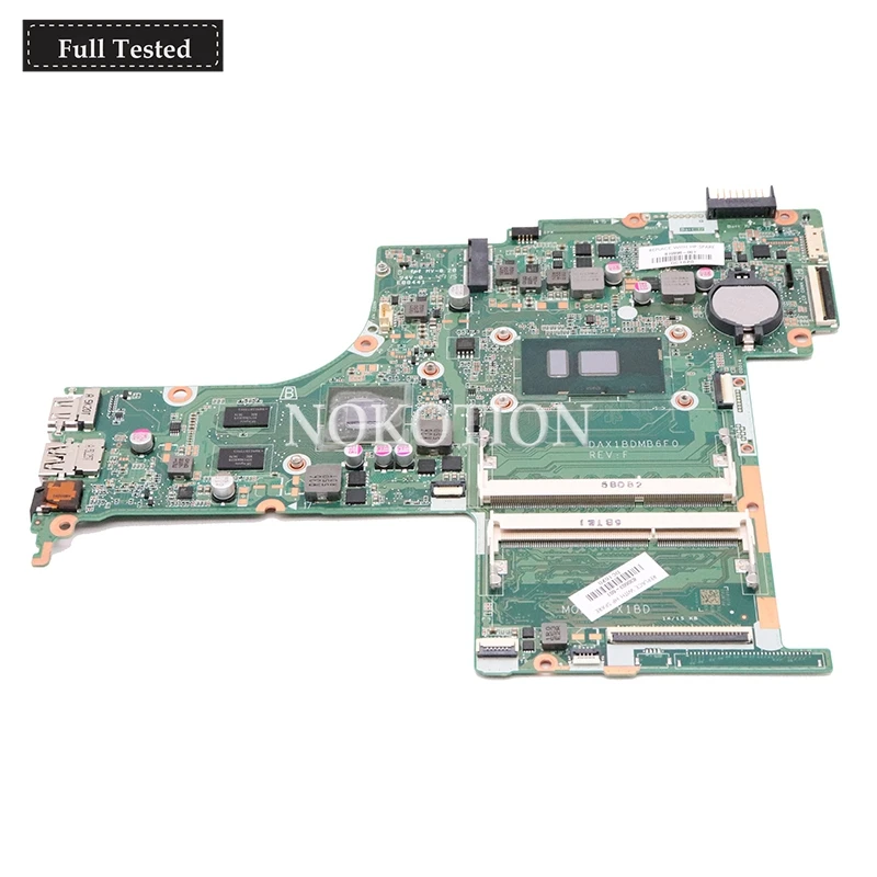Материнская плата NOKOTION 830603 601 001 для ноутбука HP Pavilion 15T AB100 AB DAX1BDMB6F0 SR2EZ i7 6500 940M 4 Гб GPU