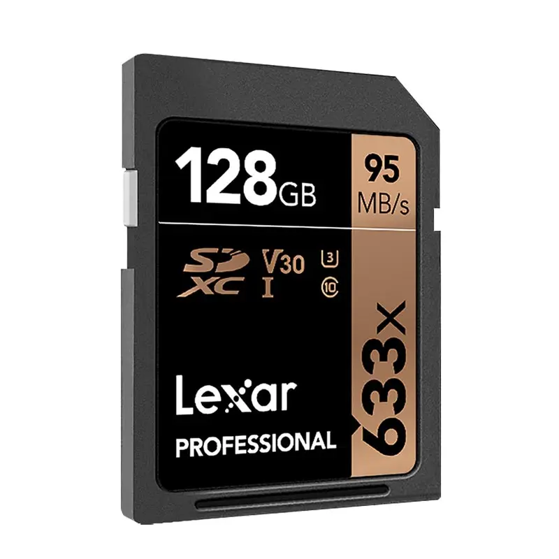 Оригинальный Lexar sd карта 128 GB 633x SDXC карт карты s 95 МБ/с. профессиональные памяти Class