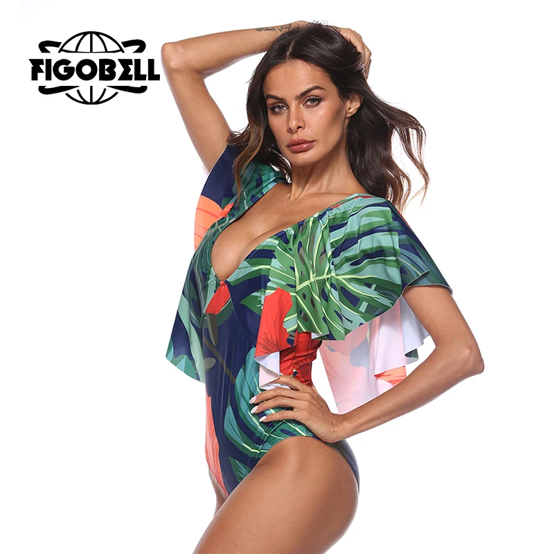 Цельный купальник женский с открытой спиной сексуальный купальный костюм