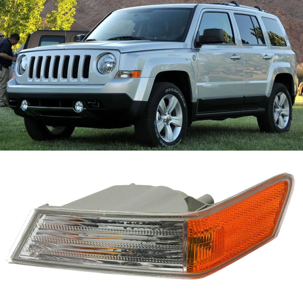 Ходовой сигнал поворота авто для Jeep Патриот 2007-2016 Левая сторона водителя угловой