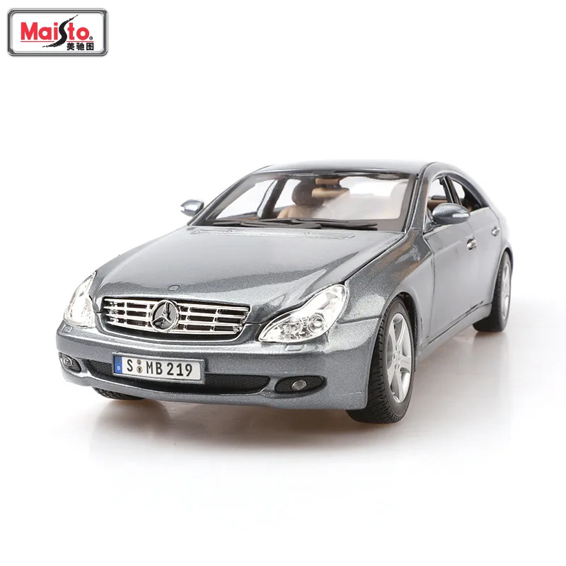 Мода 1:18 авто мобильный Coche сплав литой роскошный автомобиль супер модели автомобилей mkd2 игрушки для детей Benz cls класс