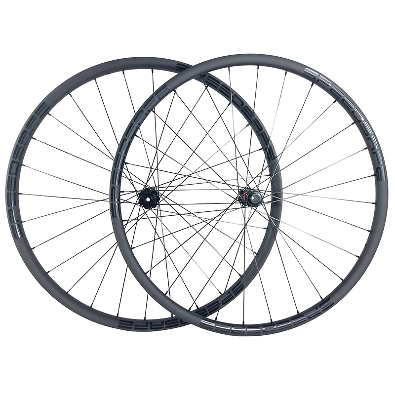 Ассиметричные прямые велосипедные колеса 1280G 29er MTB XC 30 мм 22 карбоновый диск с
