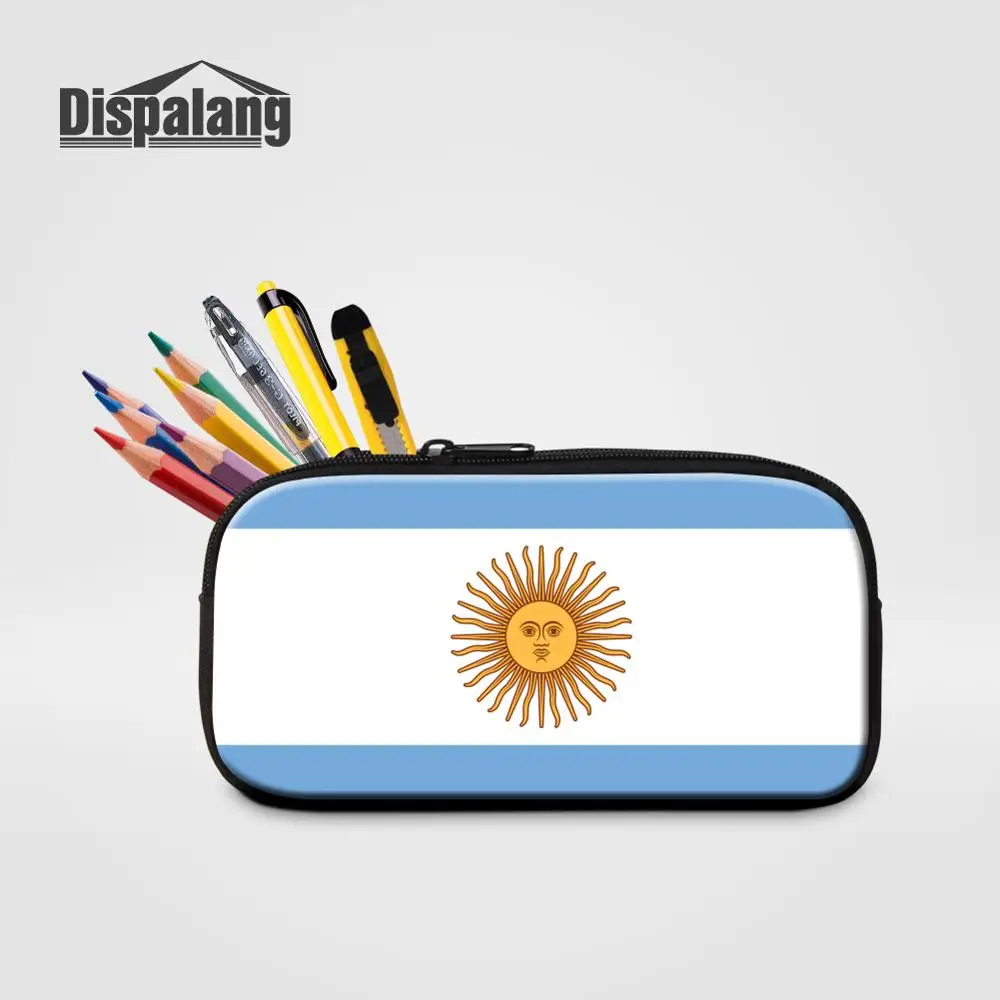 Pencil Case12 Dispalang женские многофункциональные косметички 3D Национальный флаг канцелярские принадлежности Детская гелевая ручка сумка для девочек и мальчиков пеналы для студентов - Цвет: Pencil Case12