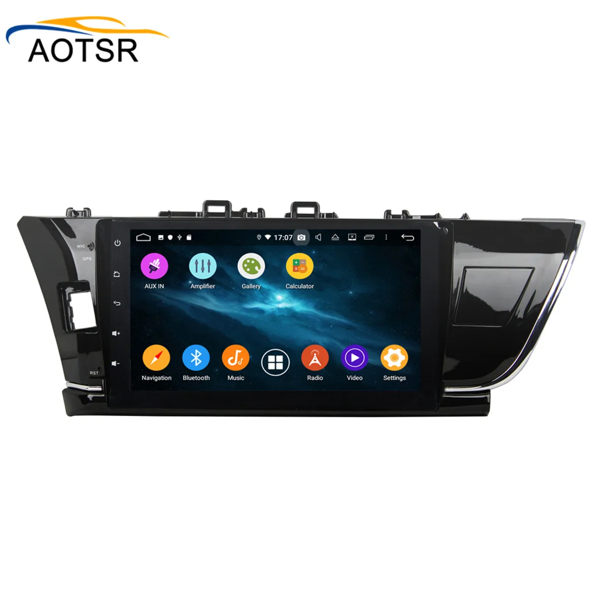 DSP 4 + 64G Android 9 0 автомобильный dvd gps навигатор для Toyota corolla 2014 2015 Радио Стерео Аудио