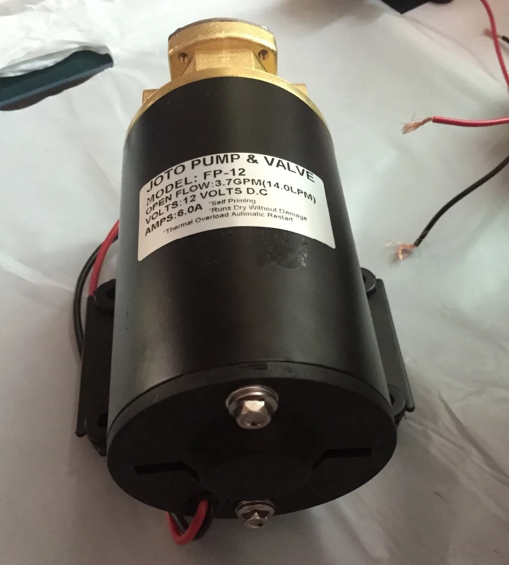 Низкая цена 12 V/24 V DC 12V электрический масляный Шестерни насос 12L/мин для дизельного топлива