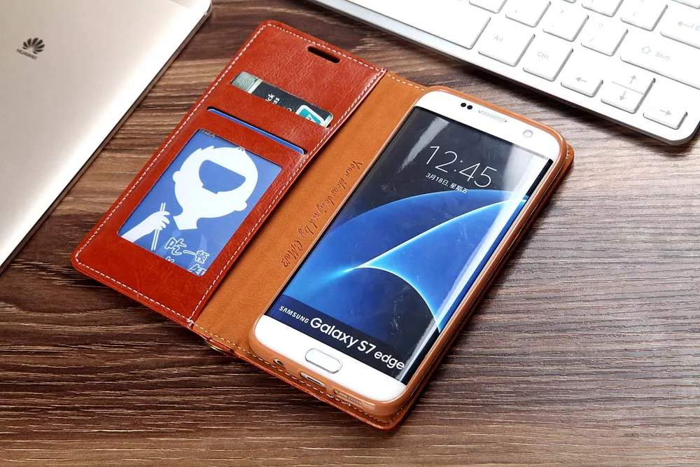 Чехол-бумажник из джинсовой кожи для samsung Galaxy S7 edge S8 S9 S10 Plus, Магнитный чехол-книжка с отделением для карт, чехол для samsung Galaxy Note 9 8