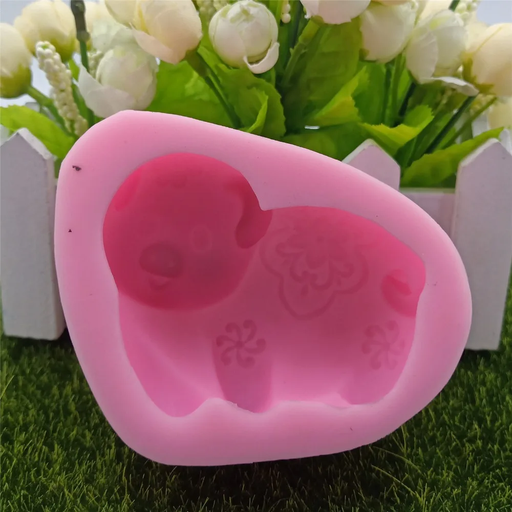 3D силиконовая форма для мыла в форме свиньи ручной работы изготовления мыла|soap