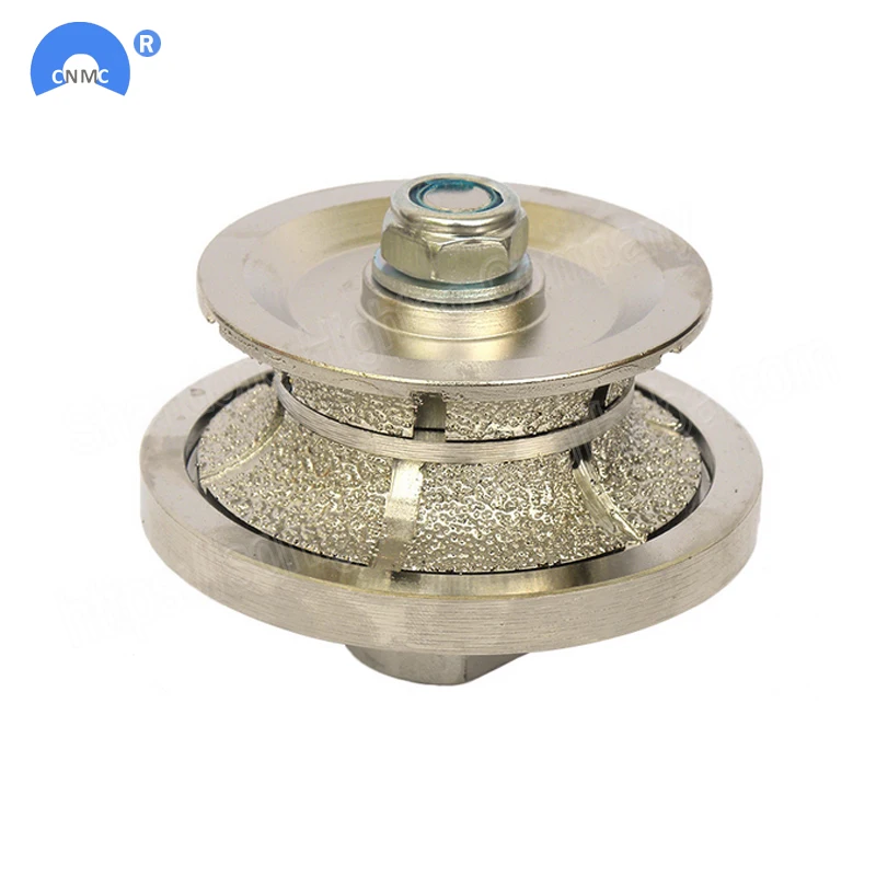 

V shape Vacuum Brazed diamond Hand Profile Wheel for Countertop Edging