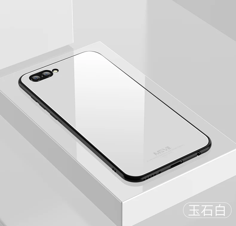 Msvii Роскошный чехол для Huawei honor 10, чехол из закаленного стекла, силиконовый тонкий чехол Mirro для Huawei Honor View 10 V, чехлы для телефонов