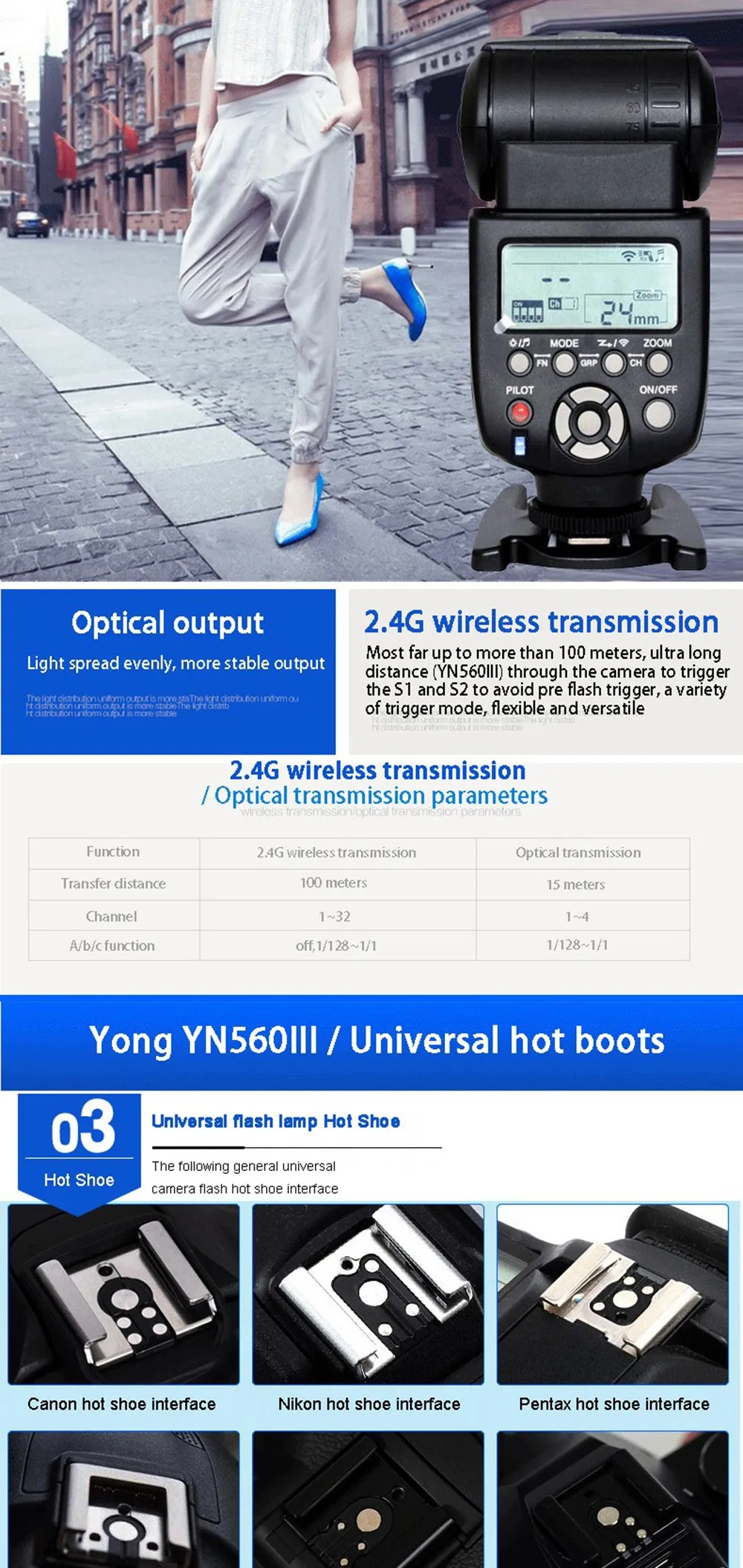 INSEESI Универсальные камеры фонарик IN-560IV Plus или Yongnuo YN560III YN-560III Беспроводная вспышка Speedlite для Canon Nikon Pentax