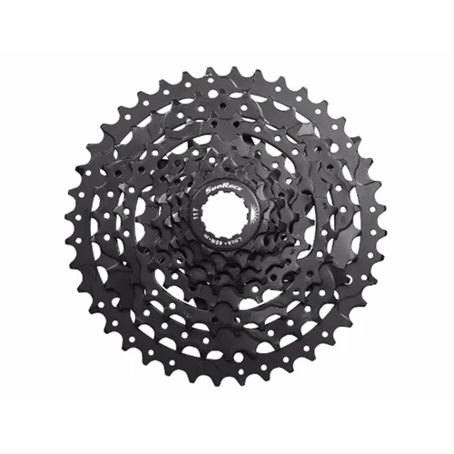 Sunracing CSM680 8 скоростей 11-40 т широкий коэффициент велосипед MTB кассета широкий коэффициент горный велосипед свободного хода запчасти для велосипеда - Цвет: black
