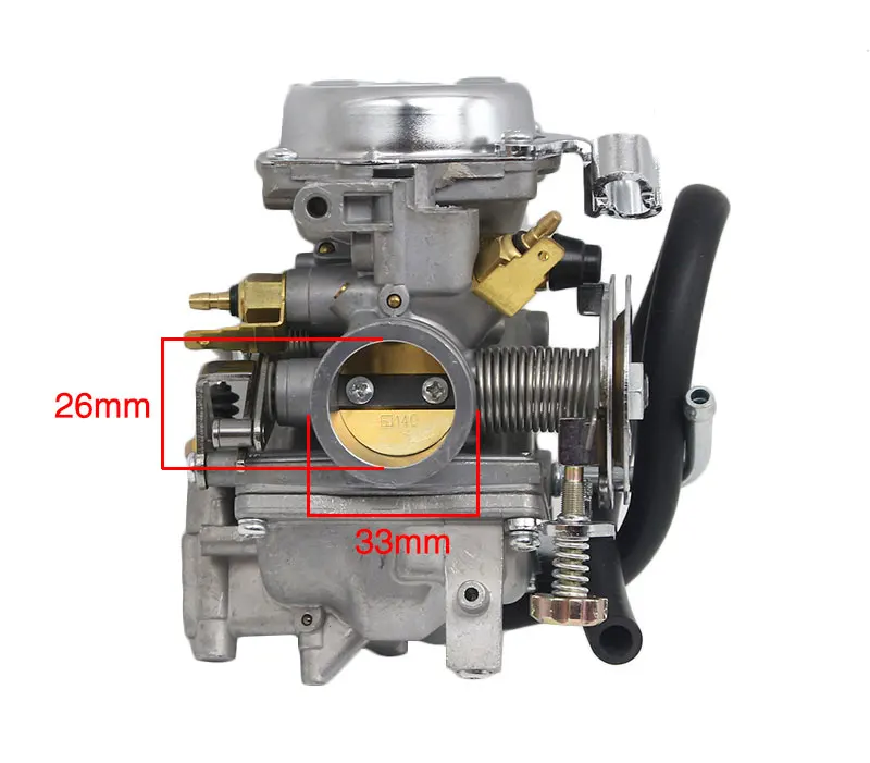 ZSDTRP мотоциклетный карбюратор XV250 XV125 QJ250 XV 250 XV 125 алюминиевый карбюратор в сборе для Yamaha Virago 125 XV125 1990