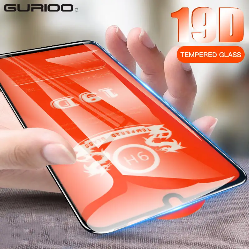 Gurioo защитное закаленное стекло для Xiaomi Redmi Note 7 6 6A 5 Pro Plus GO полное покрытие