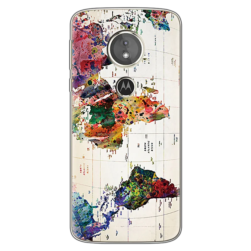 Роскошный Мраморный чехол для Motorola Moto G7 Play power C M E4 EU G3 G4 G5 G5S G6 Plus One M X4 X style Z Z2 Z3 Play E5 Play Go