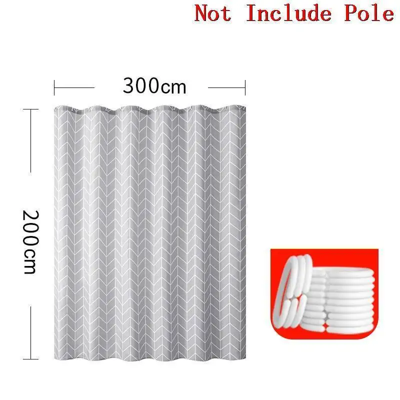 Number 7 Badezimmer Gordijn наборы с Tenda Doccia Rideaux душ Ducha Cortina Banheiro Rideau De Douche Douchegordijn занавески для ванной комнаты - Цвет: Number 7