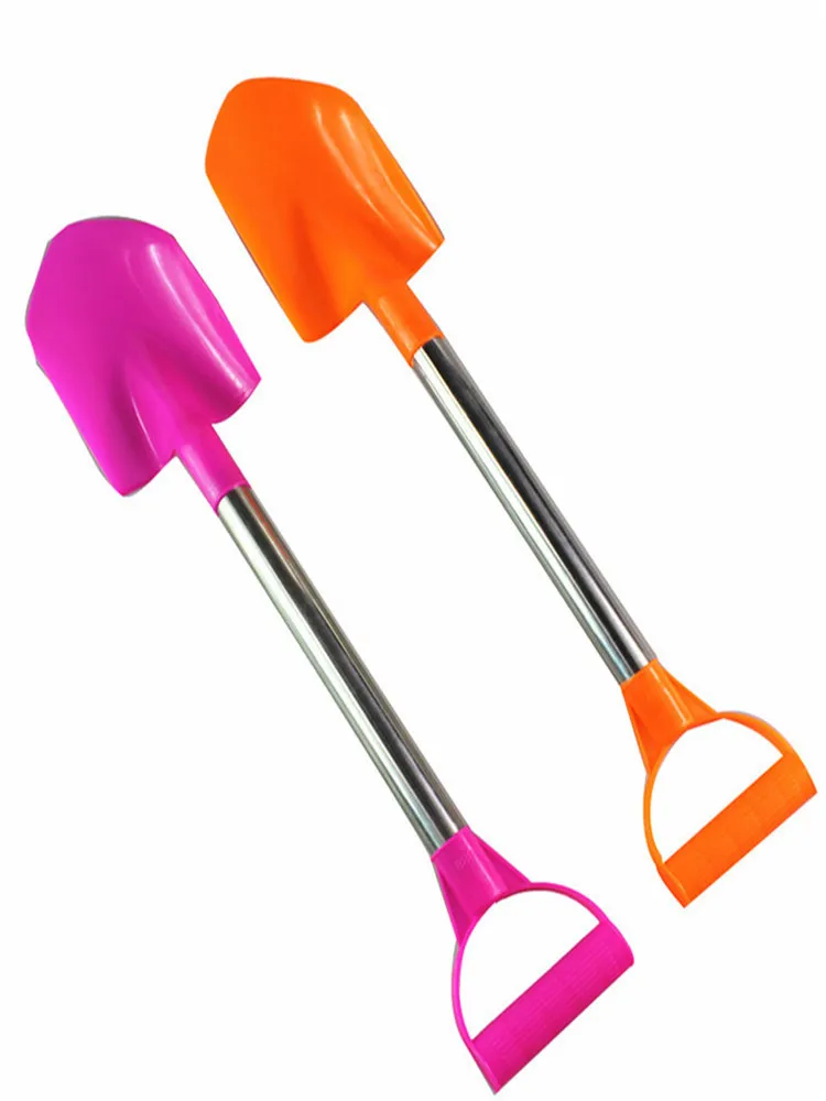 Новый популярный пляжный большой нержавеющий стальной лопатка детские игрушки повседневная мода.