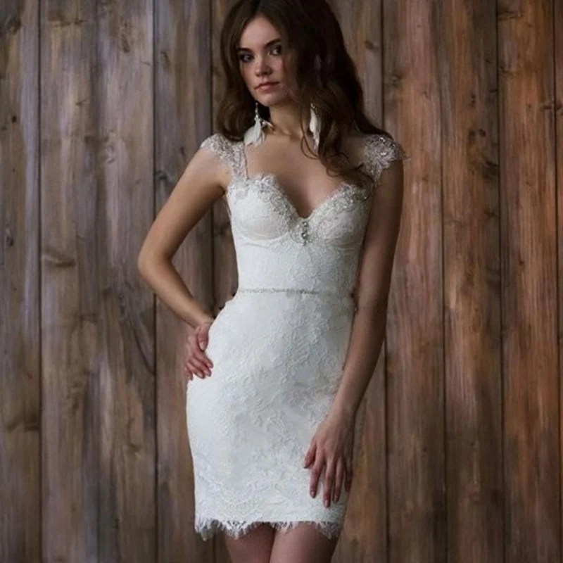 Свадебное платье белого цвета и слоновой кости со съемным шлейфом платья из тюля