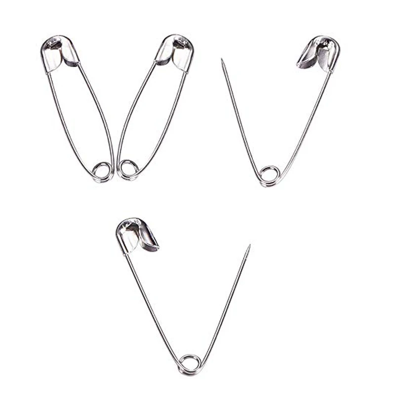 350PCS Premium Quality 4-Size Pack Of Safety Pins Best Sewing Accessories Kit For Baby Clothing Crafts & Arts | Дом и сад