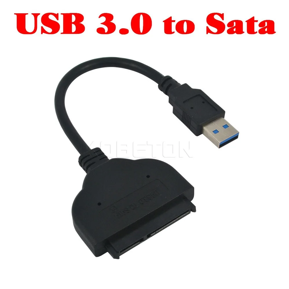 Супер быстрый USB 3 0 до 22 Pin Sata 2 5 жесткий диск HDD SSD DVD CD ПЗУ адаптер преобразователь