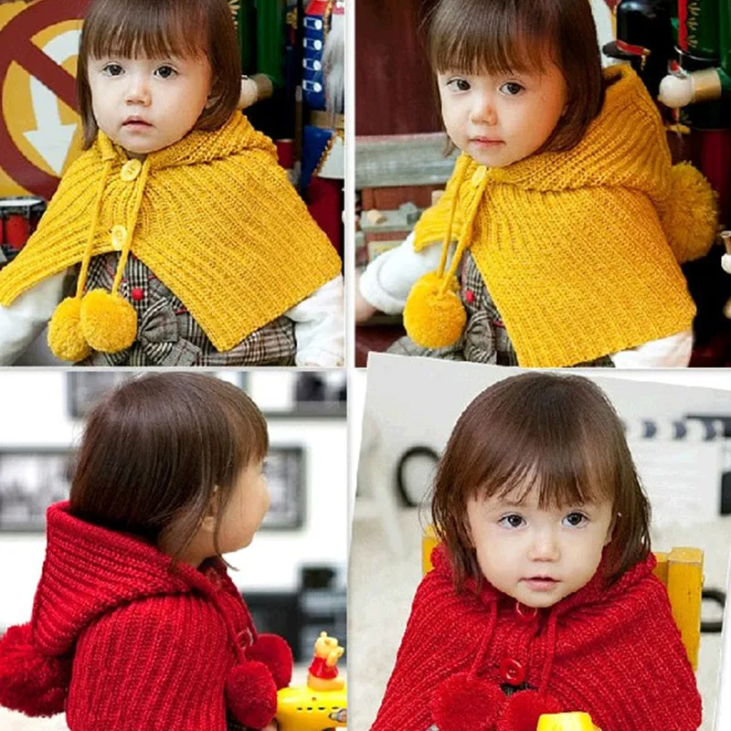 Вязаная крючком шапка для малышей зимняя шаль уши теплый комплект шапок 6 3 лет| |
