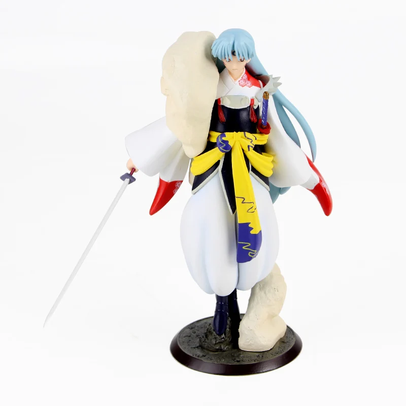 Аниме-Косплей Inuyasha Яша фигура ПВХ Коллекция Кукла Аниме фигурки Модель игрушки 18/23 см
