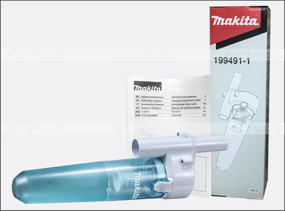 Японский пылесос Makita CL107 CL18 для сбора пыли, внешний фильтр-сепаратор мусора 400 мл, большая емкость - Цвет: Dust collection