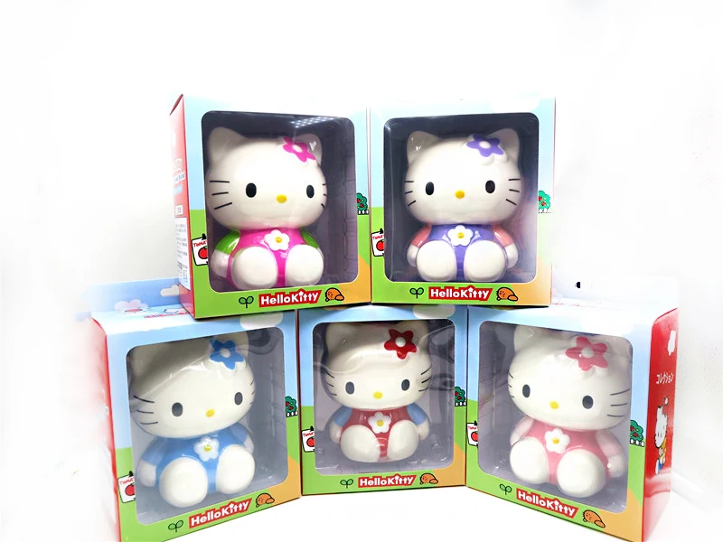 4 шт./лот KT cat кукла 5 стилей оригинальная упаковка Hello Kity большие предметы мебели