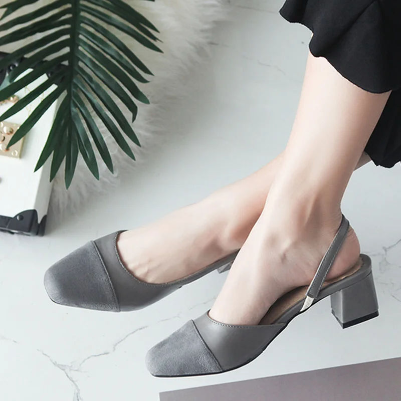 Туфли лодочки на среднем каблуке босоножки высоком цвет бежевый женские офисные