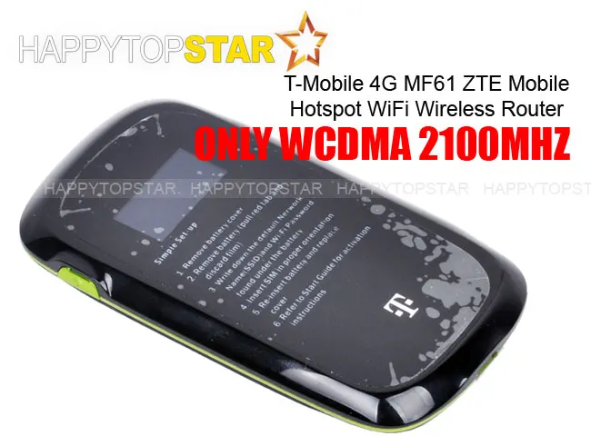 Разблокированный 3g 4G zte MF61 MF60 Модем WCDMA WiFi маршрутизатор 2100 Мбит/с м Беспроводной