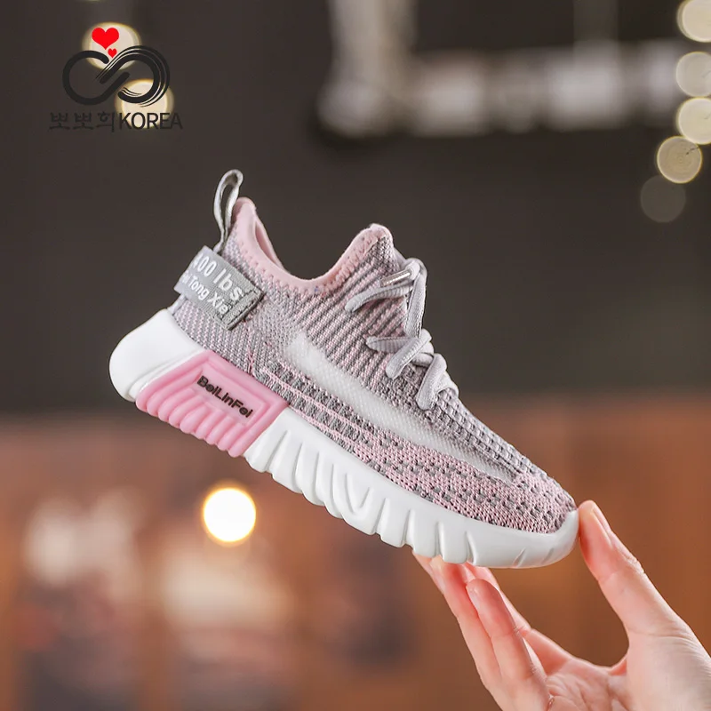 Kids Coconut Sneakers 2020 Spring Children Shoes Soft&ampLight Boys Running Flying Weave Breathable Girls Net | Детская одежда и