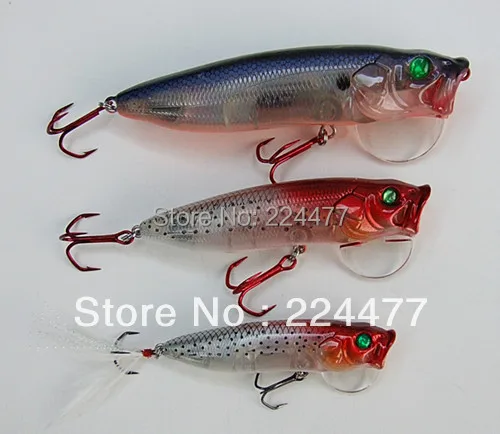

11cm/33g Tongue Plate Popper Baits Fishing Baits Hard Baits VMC Hook