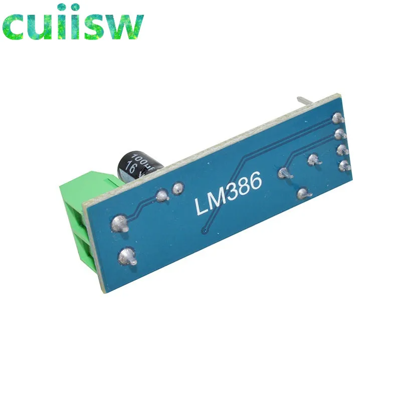 LM386 аудио усилитель модуль 200 раз 5 V-12 V вход 10K Регулируемое сопротивление