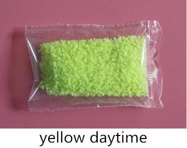 Yellow daytime 10 г светящийся песок светится в темноте Топ вечерние DIY яркая краска звезда Желая бутылка флуоресцентные игрушки из частей - Цвет: Yellow daytime
