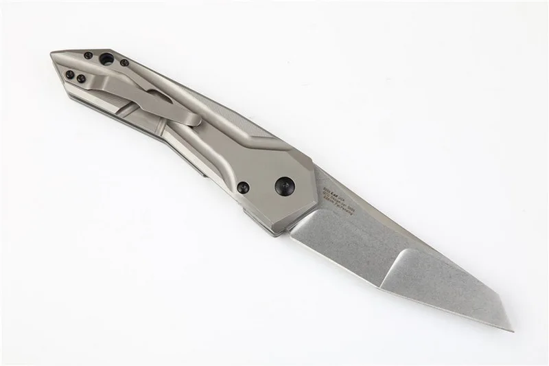 JUFULE OEM ZT 0055 TC4 титановая ручка S35VN лезвие шарикоподшипника Флиппер Открытый лагерь