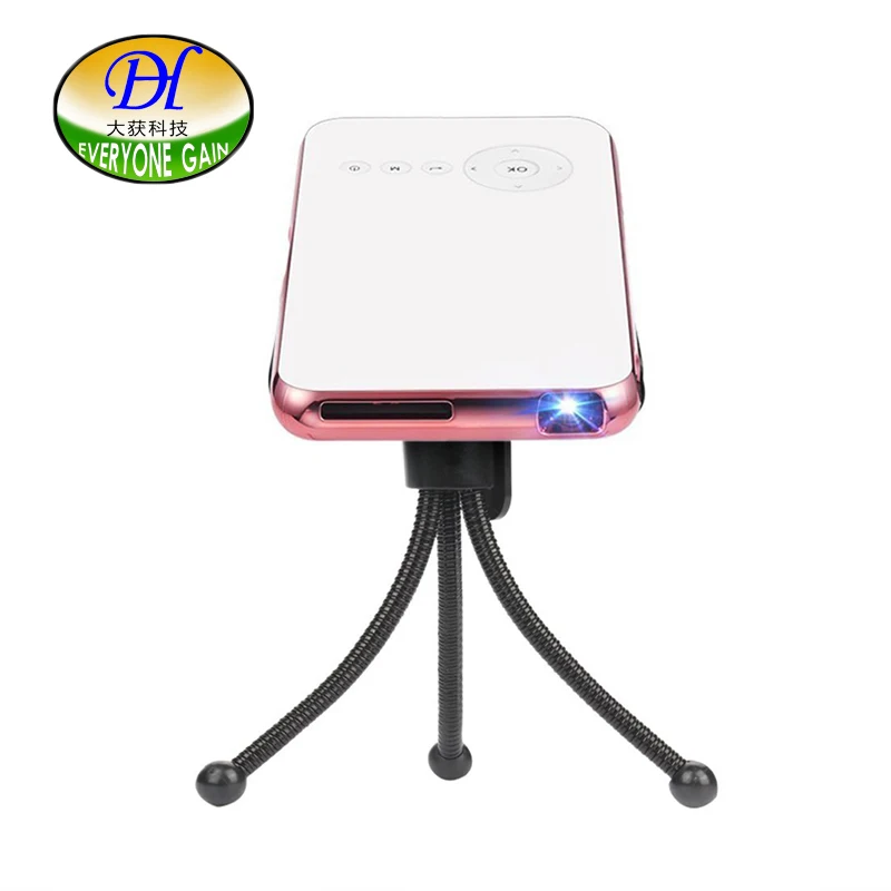Мини карманный проектор для всех смартфонов Android Wifi Bluetooth A118 + портативный