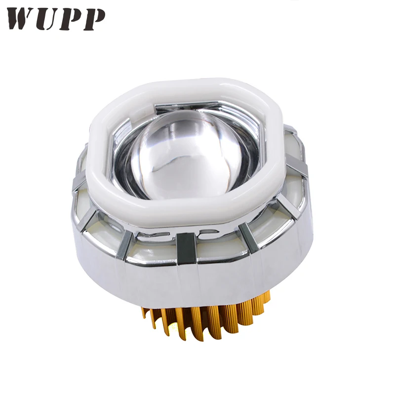 WUPP 12V 85V светильник для прожектора мотоцикла с двойной головкой глаза ангела