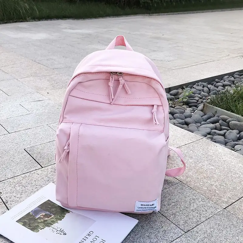 pink bagpack Модный рюкзак, водонепроницаемый женский рюкзак, дорожная школьная сумка, рюкзак для девочек-подростков, Mochilas, женский рюкзак, рюкзак, ранец - Цвет: pink bagpack