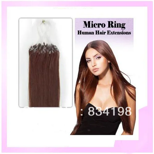Онлайн продаж Micro Кольца Ссылки Наращивание Волос Петля 50 шт. реми micro loop