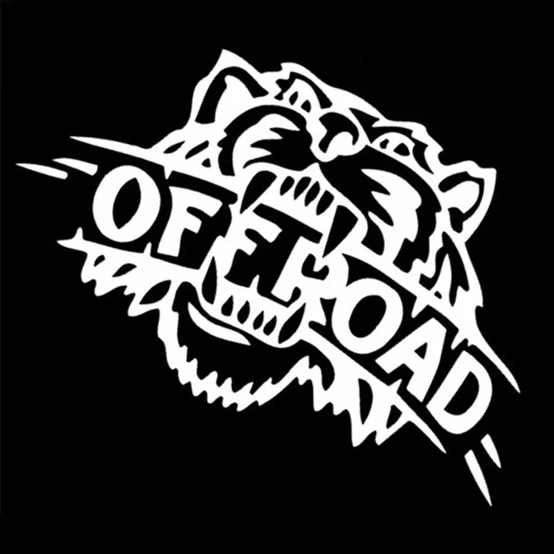 Автомобильные наклейки Tiger OFF ROAD 25 см * 16 креативные для SUV Jeep водонепроницаемые