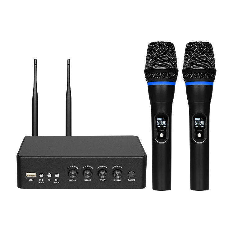 Black X6 портативный UHF Мини Bluetooth беспроводной микрофон усилитель с эхо бас и ВЧ многофункциональная система USB плеер - Цвет: Black