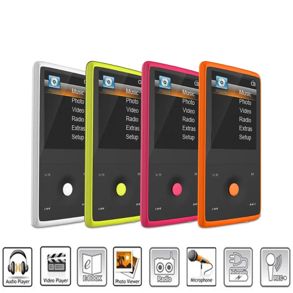 2015 Новый MP3 плеер Arrival1036 Bluetooth с памятью 8 Гб и экраном 1 дюйма спортивный высокого