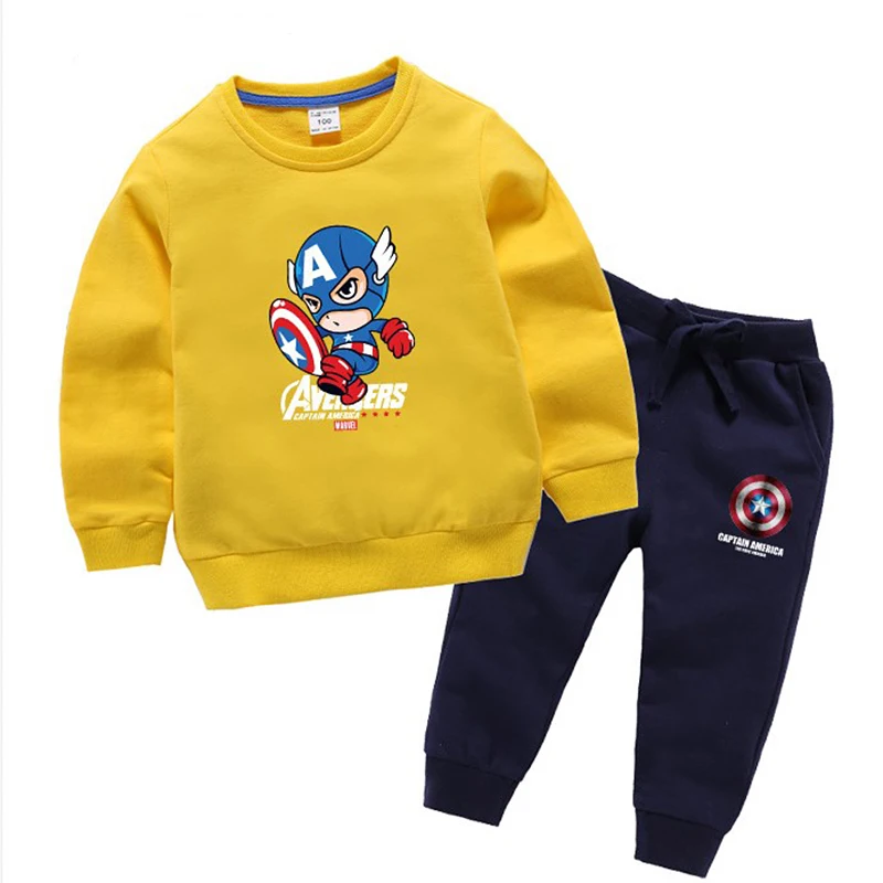 Детская одежда на весну и осень хлопковая Спортивная для мальчиков девочек топ +