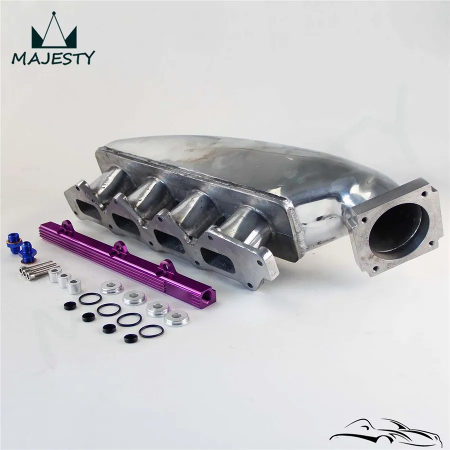 Сплав впускной коллектор + Топливная рампа для M * itsubishi CE9A EVO 1 2 3 4G63 92 95|manifold intake|rail