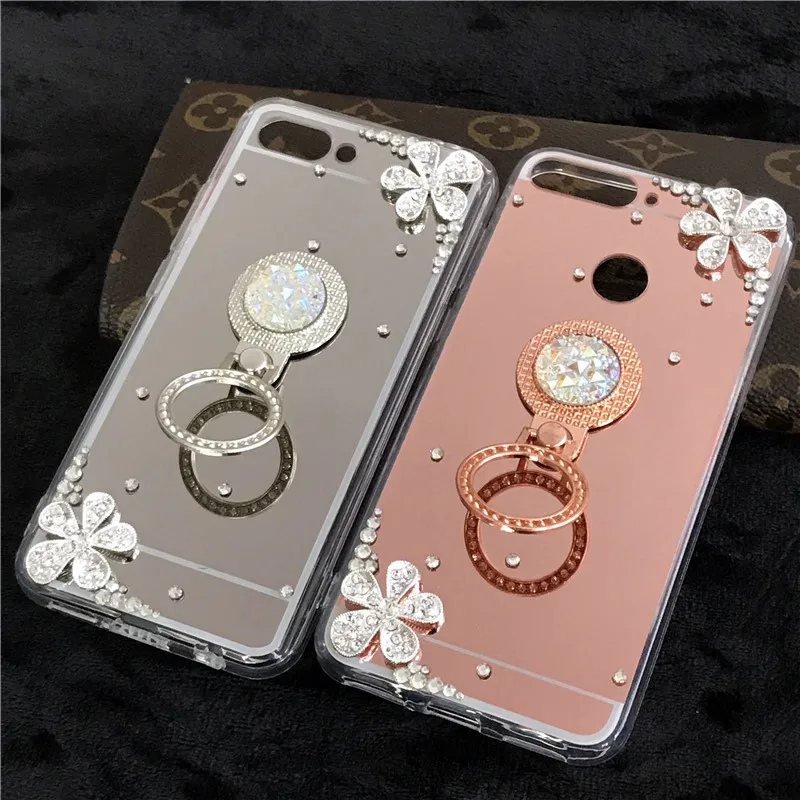 Зеркальный чехол для Huawei Honor 9c 7s 8S 8x 8c 8a 10 Lite P Smart 2019 Y6 Y7 Prime Y9 2018 10i 20 9 P30 Pro